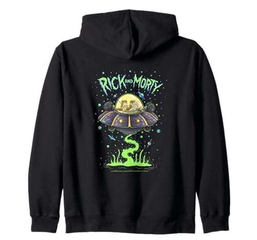 Image of Rick and Morty Drunk Rick Ship Zip Hoodie