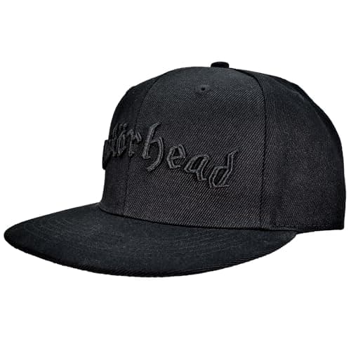 Image of Motorhead - Logo & Warpig Men's Snapback Cap - Black