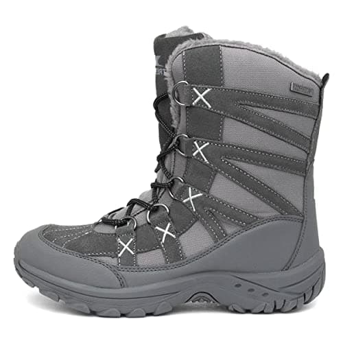 Image of Trespass Womens/Ladies Zofia Snowboot (4 UK) (Steel)