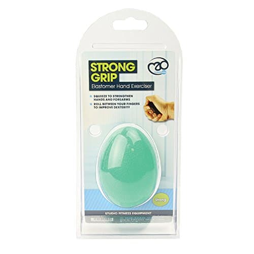 Image of Fitness Mad Hand Therapy Eggs, Stress Relief Ball, Improve Hand Grip Strength, Finger Therapy, 3 Strengths, Ideal for players of Racket Sports & Rehab