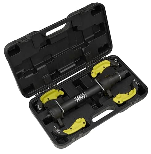 Image of Sealey 2300kg Professional Coil Spring Compressor Set, Macpherson Strut Coil Spring, Heavy-Duty - RE250