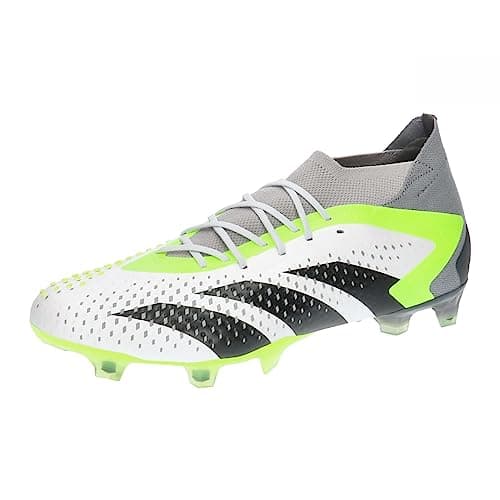 Image of adidas Predator Accuracy.1 Fg, Football Shoes (Firm Ground) Unisex-Adult, FTWR White/Core Black/Lucid Lemon, 43 1/3 EU, FTWR White Core Black Lucid Lemon, 9 UK