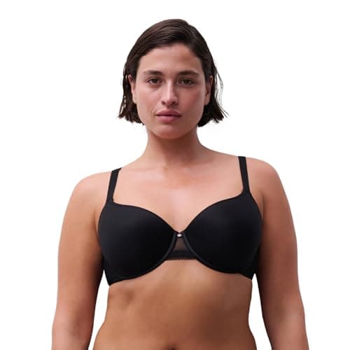 Image of Chantelle Women's C Jolie Memory Foam T-Shirt Bra, Black, 34D