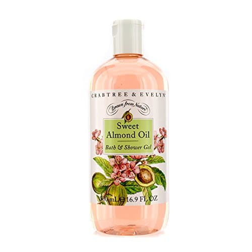 Image of Crabtree & Evelyn Sweet Almond Oil Bath & Shower Gel 500ml/16.9oz