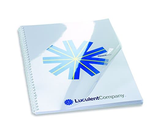 Image of Rexel Report Binding Covers 250 Micron Superclear A4 Clear (Pack 25 x 2)