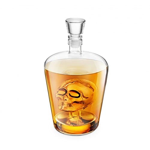 Image of Final Touch Brainfreeze Skull Decanter Ideal for All Types of Drinks and liquors - Holds Up to 1 Litre (33.8oz) - FTA1864