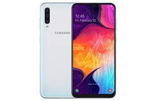 Image of Samsung SM-A505FZWSBTU Galaxy A50 Smartphone 128GB Unlocked Sim-Free - White A (Renewed)