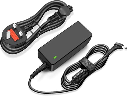 Image of 45W Laptop Charger Compatible with Acer Swift 1 3 5 SF113-31 SF114-32 SF314-41 SF315-41 SF514-51 Spin 1 3 5 SP111-31 SP314-52 SP315-51 SP513-51 V3-331 V3-371 Chromebook 11 13 14 CB3 CB5 3.0 x 1.1mm