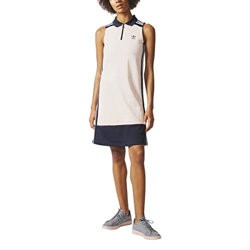 Image of adidas Originals Trefoil Women's Dress Icey Pink/Legend Ink bq5745 (Size S)