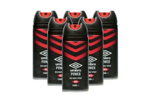 Image of Umbro Deo Spray Power 150ml - Pack of 6