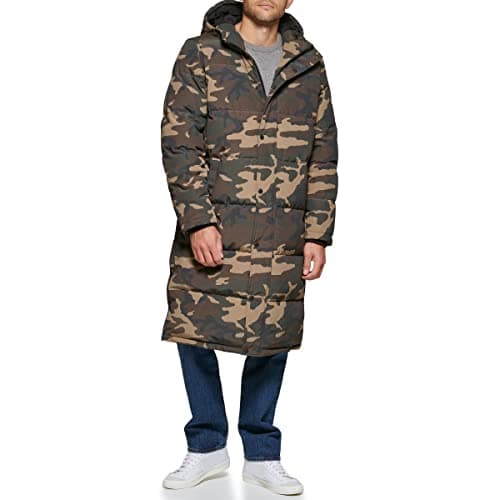 Image of Levi's Men's Arctic Cloth Extra Long Parka Jacket, Camouflage, XXL