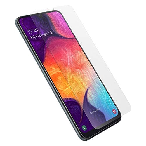 Image of OtterBox Alpha Glass Tempered Glass Screen protector for Samsung Galaxy A50. Fortified Protection. - (77-63938) - Non-Retail Packaging, Clear