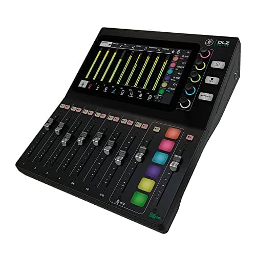 Image of Mackie DLZ Creator Adaptive Digital Mixer for Podcasting, Streaming and YouTube with User Modes, Mix Agent Technology, AutoMix and Onyx80 Mic Preamps