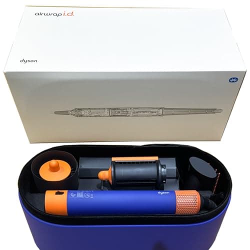Image of Dyson Airwrap i.d. Multi-Styler and Dryer Straight+Wavy HS08 (Vinca Blue/Topaz) Bluetooth Enabled - for Perfect Curls