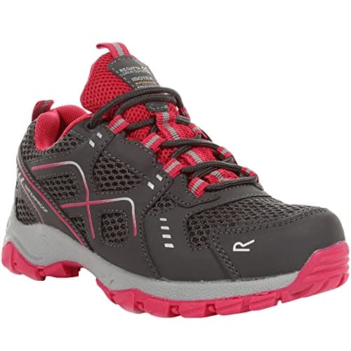 Image of Regatta Kids Vendeavour Jnr Granite/Pink Potion EU39/UK6