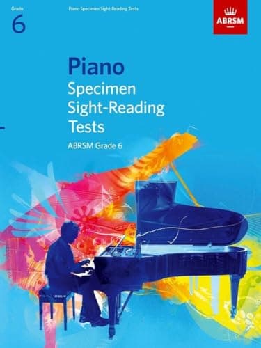 Image of Piano Specimen Sight-Reading Tests, Grade 6 (ABRSM Sight-reading)