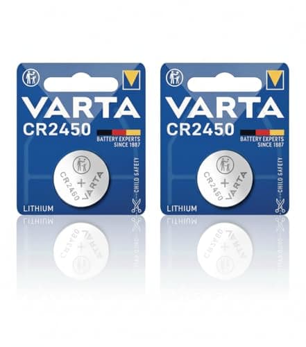 Image of Varta CR 2450 Lithium Batteries Blister Packs of 2
