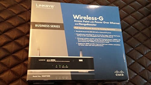 Image of Linksys Cisco Wireless-G Access Point Power Over Ethernet, Rangebooster