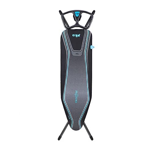 Image of Minky HH40201117M Ergo Ironing Board, Blue, 122 x 38 cm