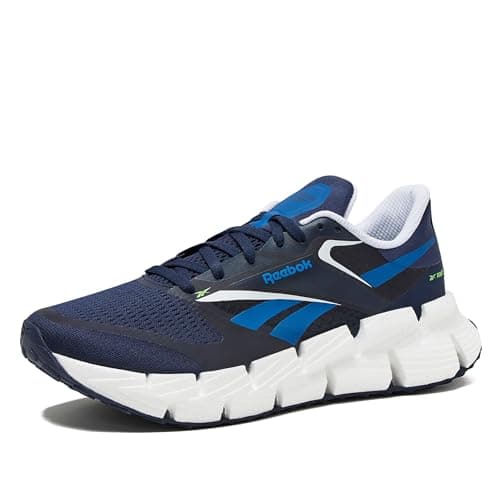 Image of Reebok Men's Floatzig Running Shoes Sneakers, Vector Navy/Twilight Blue/White, 11 UK