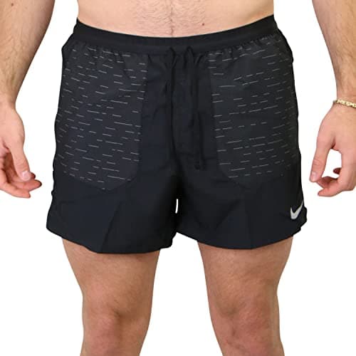 Image of Nike DD4791 M NK DF RUN DVN FLX STRD 5BF Shorts mens black/reflective silv M