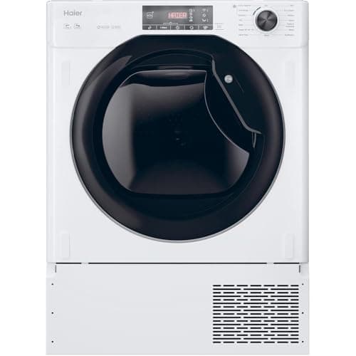 Image of HDBIH7A2TBEX Series 4 Integrated Heat Pump Tumble Dryer, 7kg, WiFi Enabled, Built-In, Energy Efficient, Sensor Drying, Quiet Operation, White