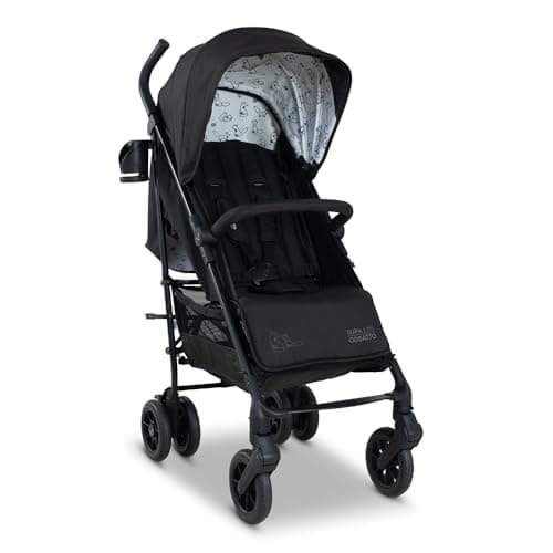 Image of Cosatto Supa Lite Stroller | Lightweight Umbrella Fold Pushchair – from Birth to 25kg | XL UPF100+ Hood – Large Basket & Full Suspension | Raincover & Cup Holder (Foxed)