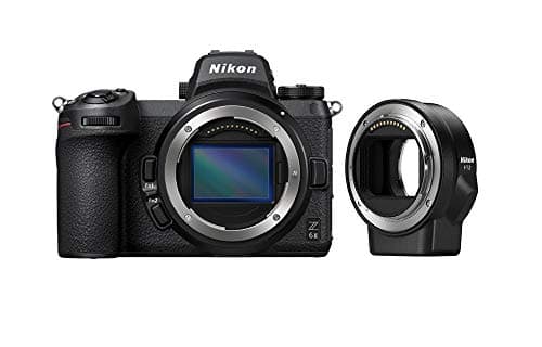 Image of Nikon Z6 II + FTZ Mirrorless Camera Kit (24.5 megapixel, Ultra wide ISO, 14 fps Continuous Shooting, Eye-Detection AF, Dual Card Slots, 4K Full HD Video) VOA060K002