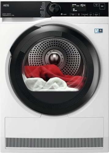 Image of AEG 8000 Series Heat Pump Tumble Dryer 8 kg, A+++-10% Energy Class, TR848A4B2, AbsoluteCare for Wool Silk Outdoor, MixDry No Sorting, Hygiene 99.9%, SensiDry, ProSense+, 850x596x636 mm