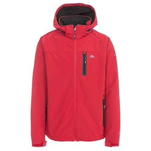 Image of Trespass Mens Softshell Jacket Water Resistant Windproof Outdoor Coat Accelerato