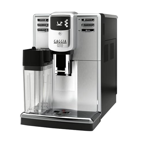 Image of Gaggia Anima Prestige Automatic Bean to Cup Coffee Machine, Espresso and Cappuccino Maker - Silver