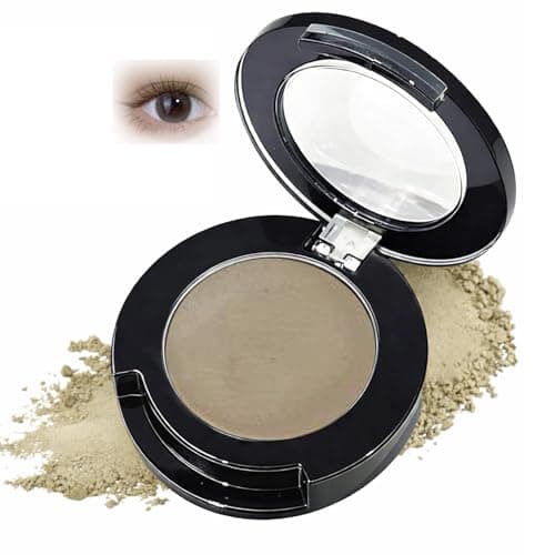 Image of Matte Taupe Brown Eyeshadow – High Pigment Neutral Single Shadow for Base and Everyday Eye Makeup, Waterproof Long-Lasting Formula with Smooth Blendable Finish