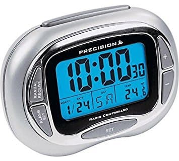 Image of Precision Radio Controlled LCD Alarm Clock (225547500)