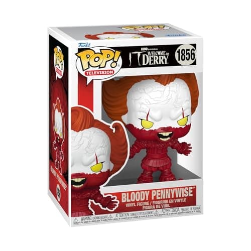 Image of Funko POP! Television: IT - Welcome to Derry - Bloody Pennywise - Collectable Vinyl Figure - Gift Idea - Official Merchandise - Toys For Kids & Adults - Model Figure for Collectors and Display