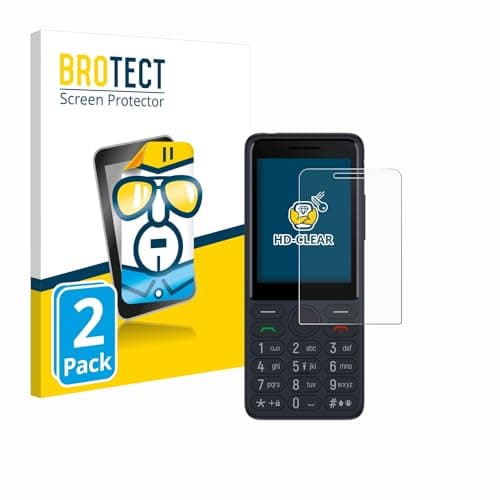 Image of brotect Screen Protector compatible with TCL Onetouch 4022s (2 Pack) - HD-Clear Protection Film