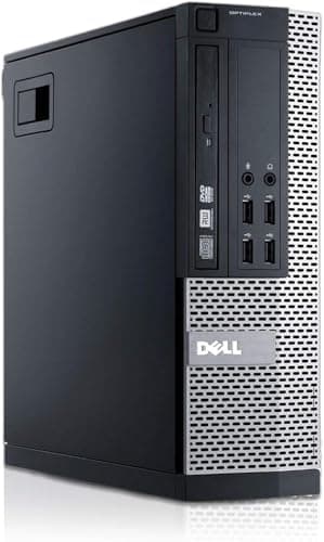 Image of Dell Optiplex Intel Core i7-2600 Quad Core 16GB RAM 256GB SSD HDD WiFi Windows 11 Pro Desktop PC Computer (Renewed)