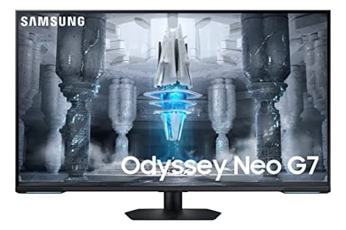 Image of Samsung Odyssey Neo G7 LS43CG700NUXXU 43" 4K UHD Mini LED Smart Gaming Monitor - 3840x2160, 144Hz, 1ms, HDMI 2.1, Full Smart Platform, Speakers, Freesync Premium Pro