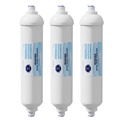Image of Finest-Filters T33 Style Inline Water Softening Filter Cartridge with 1/4" Push-fit Connections. Minimise limescale Build-up. Better Smelling Water. Choose from 1,2,3 or 5 Packs. (3)