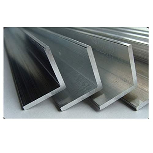 Image of Equal & Unequal Aluminium Angle Corner Profile – 1 Metre / 39.37 in Natural Extruded for DIY & Construction TMW Profiles (12x12x1,5)