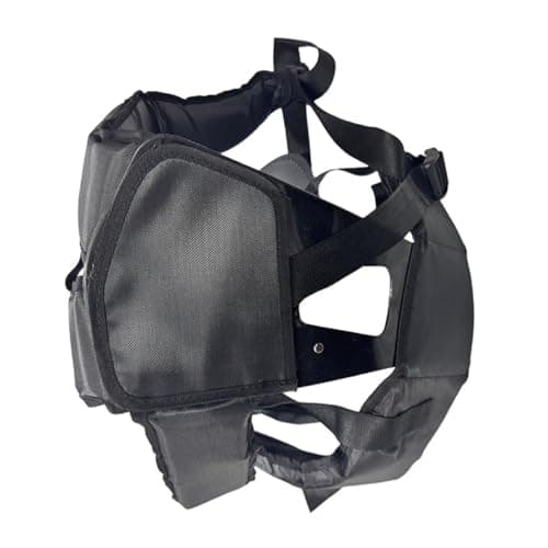 Image of Kaeltsyn Heavy Duty Adjustable Harness for Gasolines Electric Brush Cutter Ergonomic Shoulder Strap with Breathable Mesh Design Lawns Harness