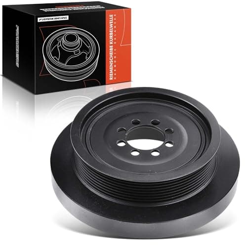 Image of Frankberg Pulley Set Crankshaft Vibration Damper for 1 Series 2 3 4 5 6 7 Series X3 F25 X4 X5 X6 3.0L 4.4L 2008-2021 11237573655