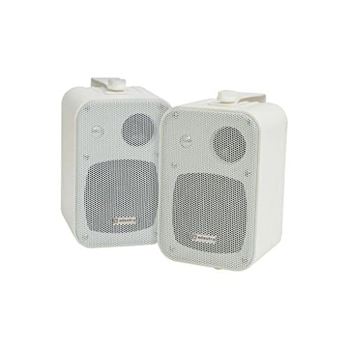 Image of Adastra B30V-W Powerful 3 Way Speaker with Mounting Brackets - White (Pack of 2)