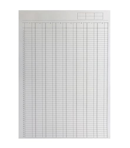Image of Q-Connect A4 8-Column Analysis Pad