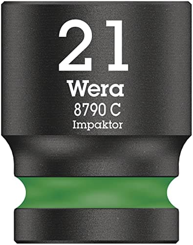 Image of Wera 8790 C Impaktor Socket, 1/2" Drive, 21 mm, 05004578001