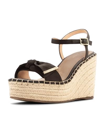 Image of Ted Baker Women's Gia Heeled Sandal, Black Overflow, 5 UK
