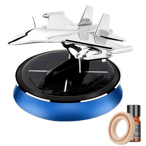 Image of Rotary Car Air Freshener, Helicopter Car Air Fresheners, Rotary Car Air Freshener, Rotating Solar Air Fresheners for Car, Rotating Oil Diffuser