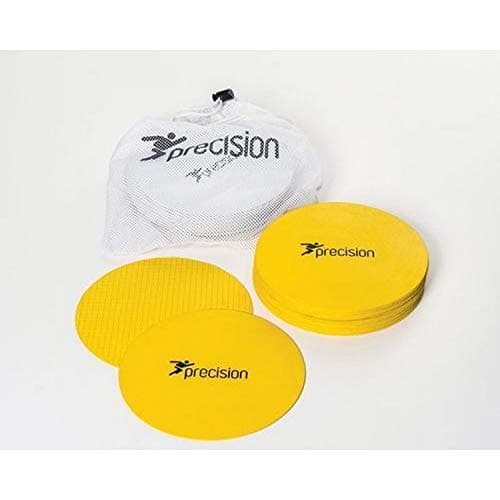 Image of Precision Medium Round Rubber Marker Discs Yellow (Set of 20), black, K-REY-TR321Y