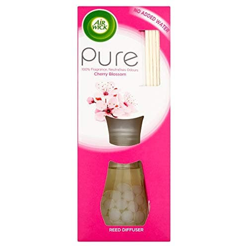 Image of Air Wick Essential Oils Reed Diffuser, Cherry Blossom, 25ml