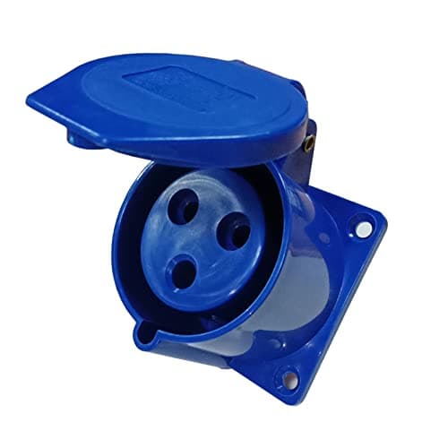 Image of IEC60309 Female Socket 16A 3pin 220V-250V 2P+E IP44 CEE Industrial Receptacle
