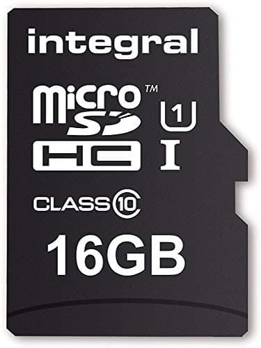 Image of Integral UltimaPro 16 GB MicroSDHC Class 10 Memory Card up to 40 MB/s, U1 Rating - Black